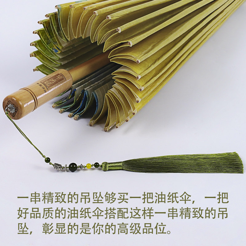 毕六福油纸伞防雨防晒实用古风道具伞女汉服伞千里江山手工老雨伞,家居饰品,工艺伞,淘宝优惠券,粉丝福利购,淘宝优惠卷