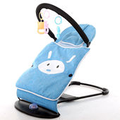 婴儿哄睡哄宝神器宝宝新生摇摇椅0 1岁儿童折叠哄娃多功能躺椅