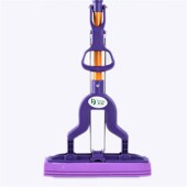 包邮 贝蓝德乐快好 对折挤水胶棉拖把免手洗海绵吸水拖把拖布送头