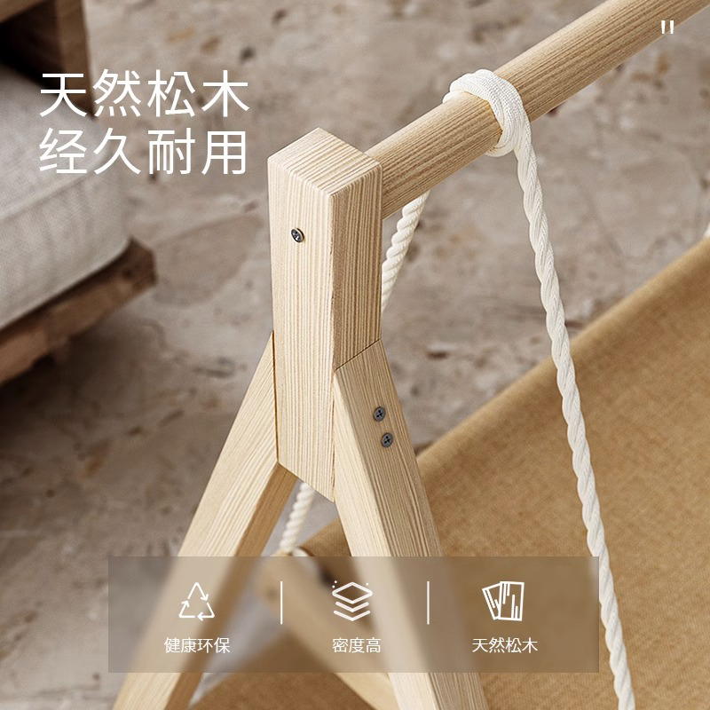 双层猫窝上下铺 猫咪摇篮床宠物摇摇椅夏天季荡吊床别墅 猫咪秋千