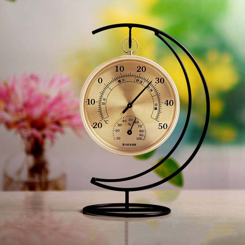 欧式复古室内温度计家用精准创意客厅可爱摆件婴儿房挂式温湿度计,五金/工具,温湿度计,淘宝优惠券,粉丝福利购,淘宝优惠卷