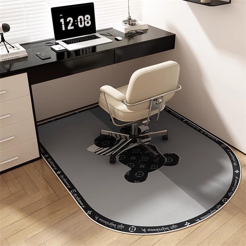 地毯卧室地垫2024新款电竞房间转椅地垫书房学习椅防滑脚垫可定制