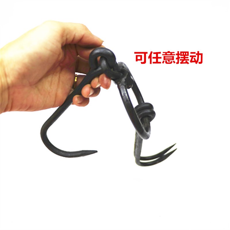 加粗弹簧钢锻打牛肉钩挂肉钩菜场超市白条猪肉钩屠宰场肉钩子