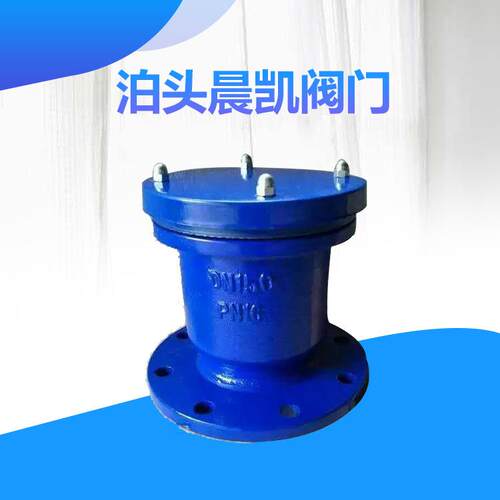 销售CARX式复合进排气 球墨铁铸发兰快速排气吸晨凯阀气阀厂家供