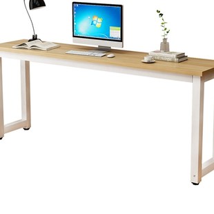 90学习写字小桌子书桌110cm80高2米75 1.5定制 1.2 电脑桌1.8