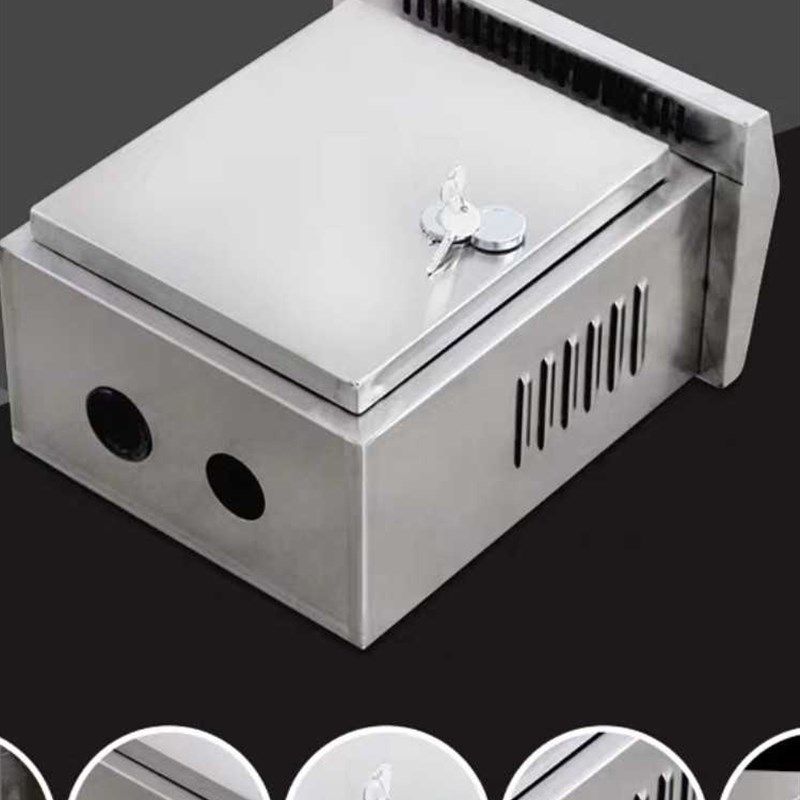 防水基业箱家用挂墙控制箱工厂明装不锈钢户外防雨室外布线箱定做,电子/电工,强电布线箱,淘宝优惠券,粉丝福利购,淘宝优惠卷