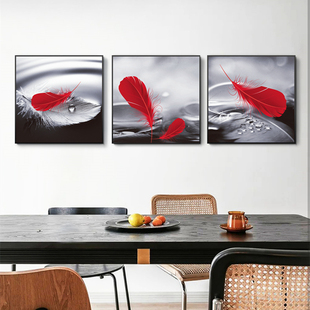 电表箱装饰画遮挡电闸配电强弱电箱组合套装上下两联双联二三餐厅