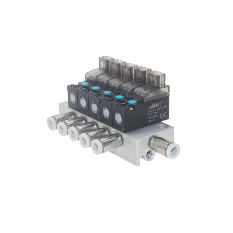 10mm高频气动微型电磁阀二位三通真空阀组先导头小型气动阀12V24V