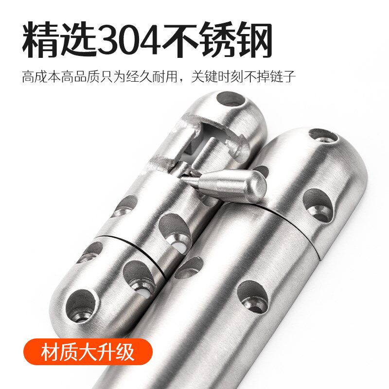 304不锈钢插销门栓门扣木门窗防盗插销锁卫生间加厚明装门销