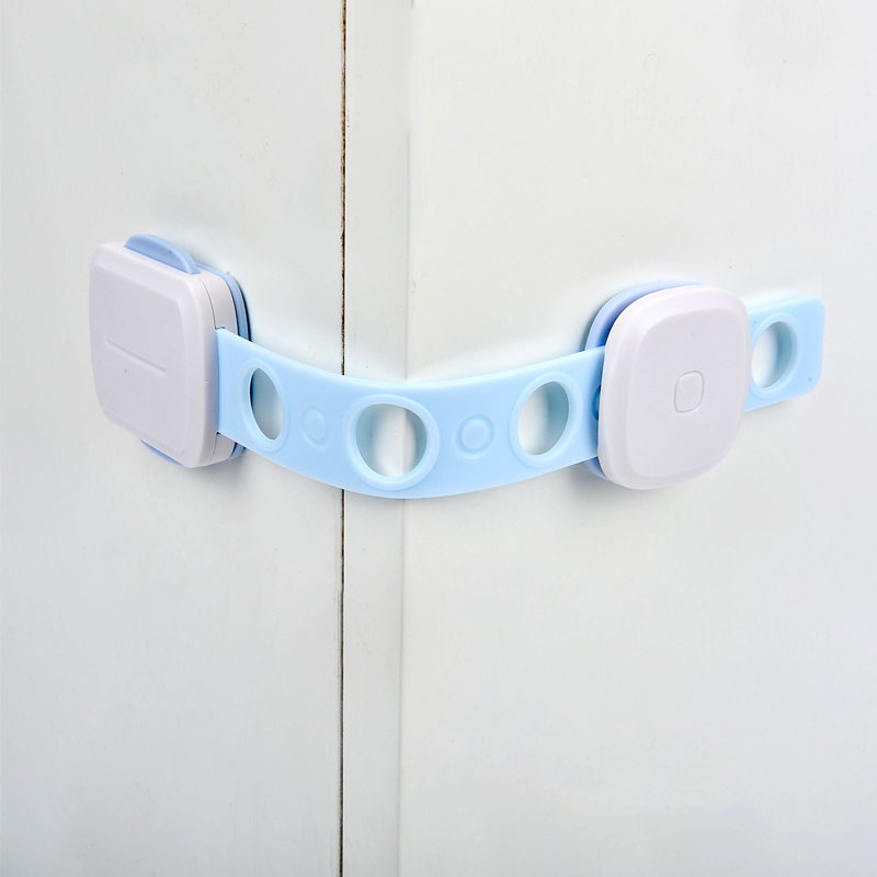 儿童锁扣抽屉锁婴儿防开安全防夹手宝宝推拉门冰箱防护柜子柜门锁