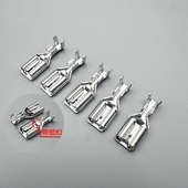 冷压接线端子6.3 6.3带锁插簧 带锁扣250插簧 0.8插簧加厚2000只