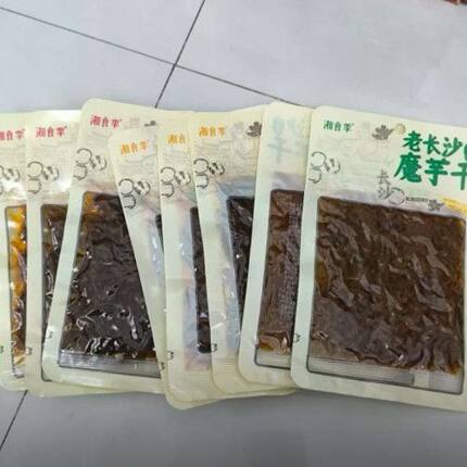 解馋湘食季长沙香辣魔芋干火锅麻酱魔芋爽湖南即食追剧小零食