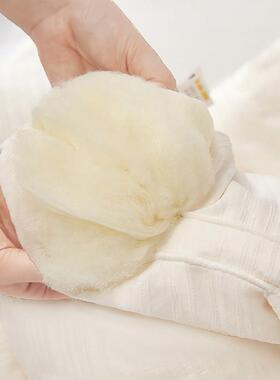 李冠琦55%QCT大纤豆冬季棉被加厚保暖棉被芯类春秋棉被四季通a用