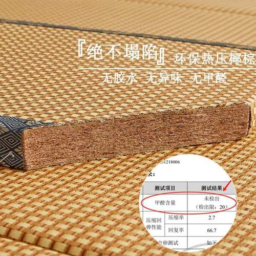 榻榻米飘床垫可定制椰棕ZZD硬垫用卧地室窗垫桌垫藤席面可家折叠