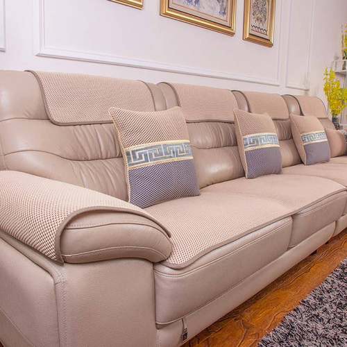 真皮沙发垫子LDN205D滑垫简约秋冬罩三坐一贵座妃四季防通用沙发