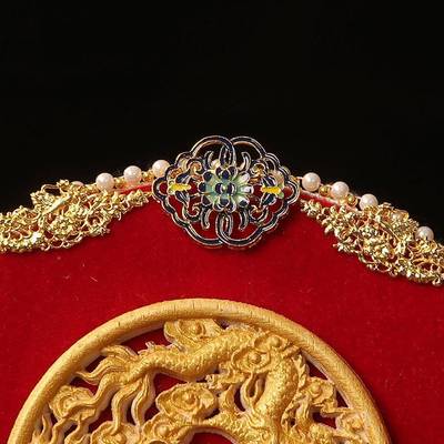 新娘团手扇KWI材料包秀禾服红色成品中式结婚礼出工高嫁端喜扇子