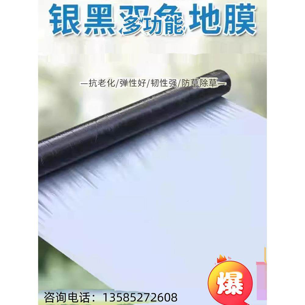银黑双色膜反光植膜农膜RRM用黑地膜银膜黑膜除草 种 塑料薄膜膜,农机/农具/农膜,农用薄膜,淘宝优惠券,粉丝福利购,淘宝优惠卷