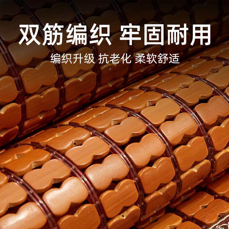 老席匠麻床将席 叠凉席夏LXJ20220季床学生宿舍单双人折席垫家用