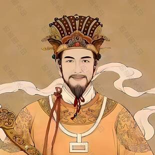 五QNT-063财路财神画像南路神柴荣柴王爷财神爷厅玄关大招气客风