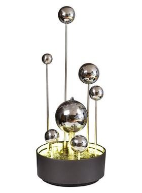 轻奢循环流简水器电视柜摆件北欧客厅水喷泉景桌面落5--地开业约