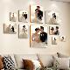盛夏照片墙相墙框挂墙组合饭厅客厅面装 饰相墙上盛夏照片相簿墙背