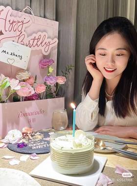 牌红花厨网餐厅同款BJW宾生日氛围迎布置桌面展示架节日派对装饰