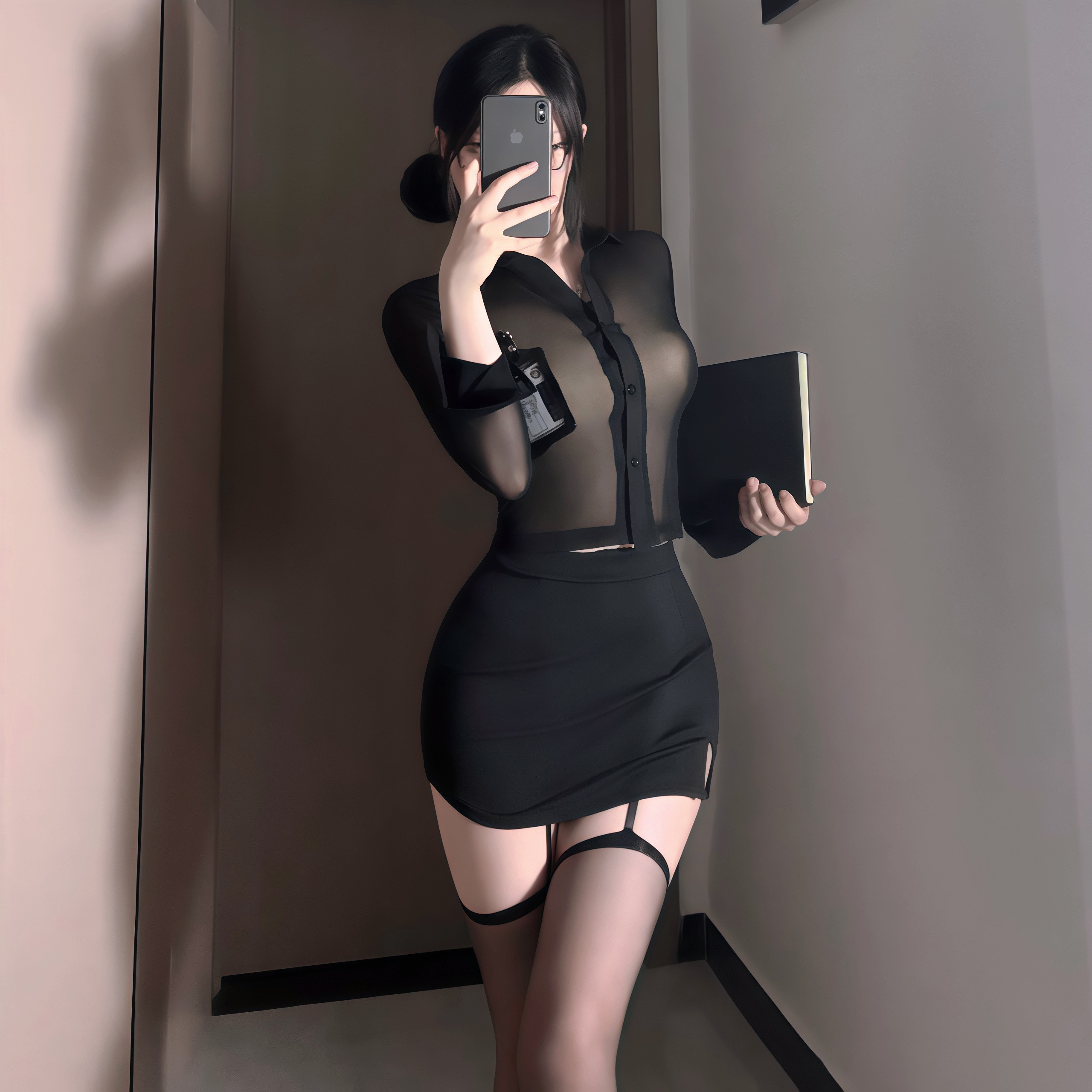 性感女秘书制服诱惑紧身包臀裙教师激情套装免脱衬衫qq衣物趣味纯