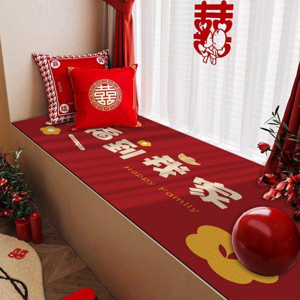 主卧卧室四季通用皮革飘窗垫婚房房间布置窗台垫阳台免洗防水地毯,居家布艺,飘窗垫,淘宝优惠券,粉丝福利购,淘宝优惠卷