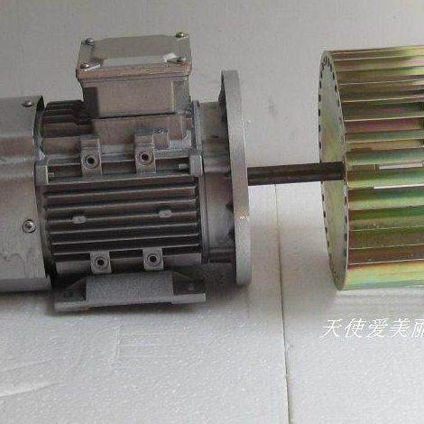 750W长轴耐高温离心引风机烘烤箱锅炉工业马达电机0.75KW220V380V
