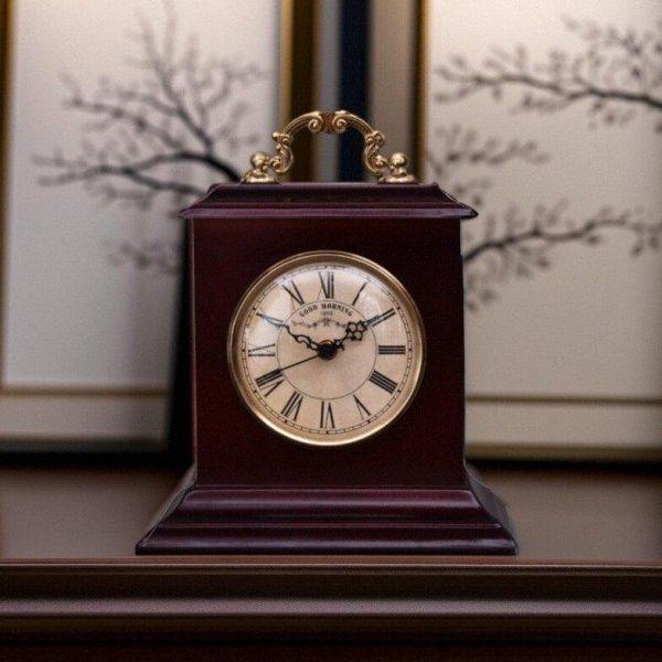 复古艺术钟表创意座钟新中式古典台钟装饰家居客厅时钟摆件桌面钟,家居饰品,座钟,淘宝优惠券,粉丝福利购,淘宝优惠卷