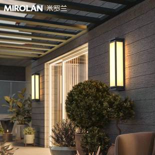 户壁防水灯室外壁灯太门阳能庭院壁米罗兰灯大两侧壁灯简约外别墅