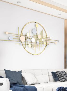 奢psk1127b铁家居客厅壁饰背景墙轻面创卧室金属北意欧装艺饰壁挂