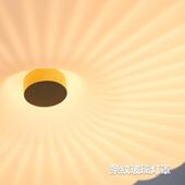 顶卧室吸灯现代房简约BOB覆古灯轻奢风书房玄关次卧儿童玻璃灯具