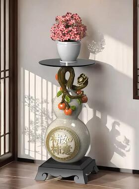 入户门口QTC-24C1视葫芦电柜旁边大摆件迁新礼居物玄关落地转角乔