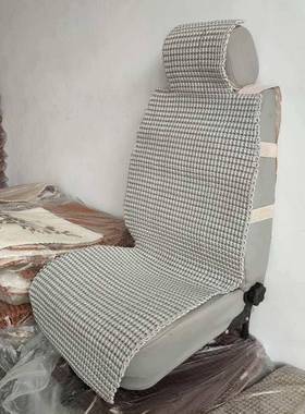 夏季透座气凉垫手冰丝汽车垫单座轿车商务编越野正80464负车驾驶