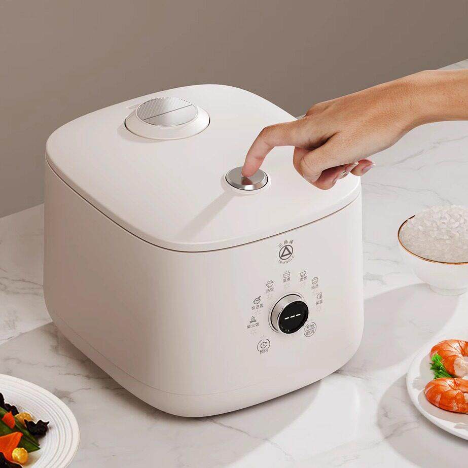 三角牌电饭煲0家涂层用智能预留小L电饭煲微压3-4人16不3锈370774