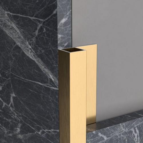 典爵阁收边条瓷砖阳角地板条包边条封边条收口压条铝合金属条黑色