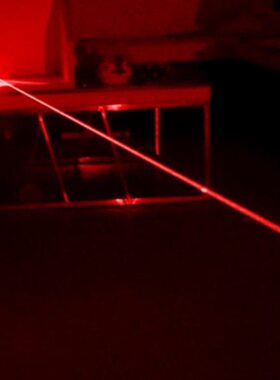 可调大功率300 500mW 635 638nm橙红色台式激光灯光学实验器材TTL