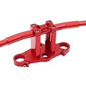 电摩M3猴子MSX125改装 龙头方向底座变径分离手把车把直把