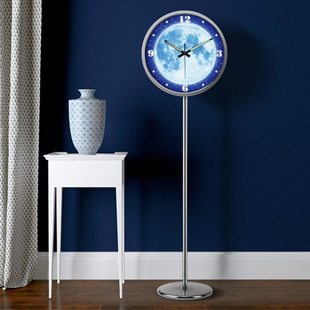 创意夜光落地钟客厅 欧式北欧时尚立地钟 个性静音大站地时钟卧室