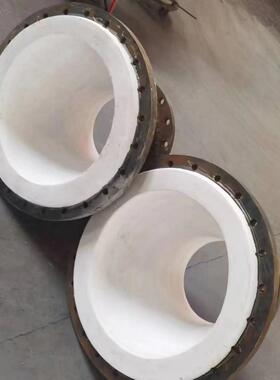 钢衬POPE大小头衬四氟异形管件四氟模压管件