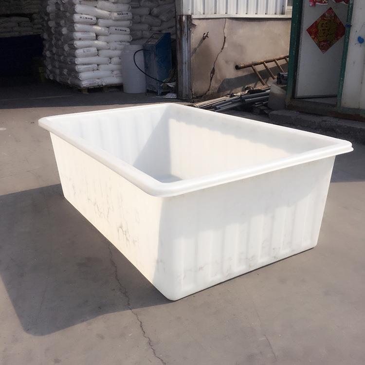 厂家推荐PE水箱1000L牛筋水箱方形水桶水产养殖箱方型包装桶