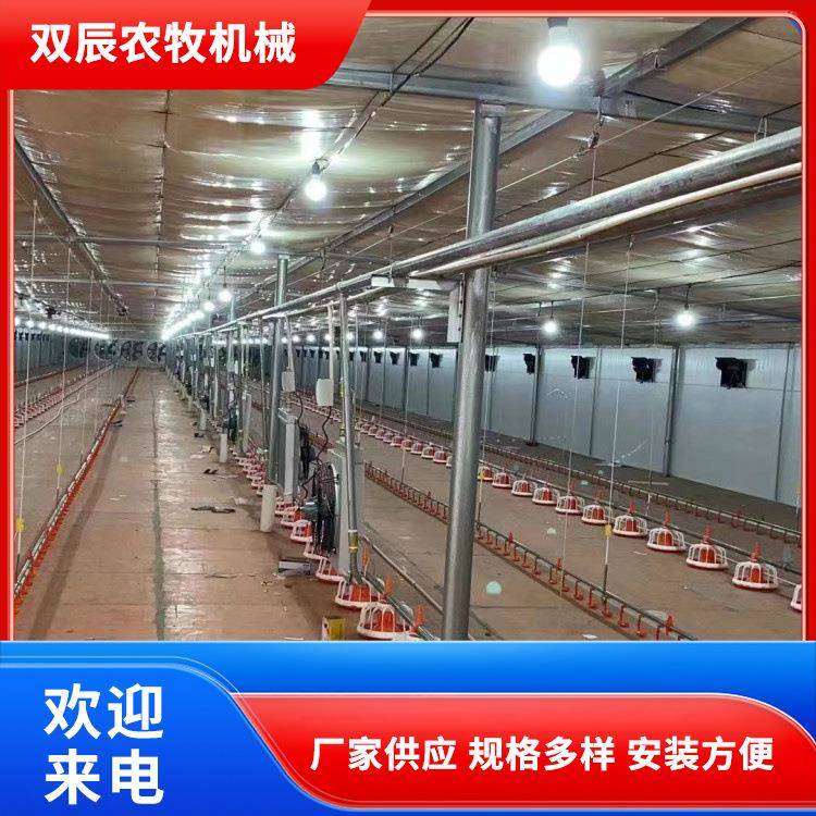 平养鸡料线水线使用场景多维护简单规格多样养鸡场全自动喂料机