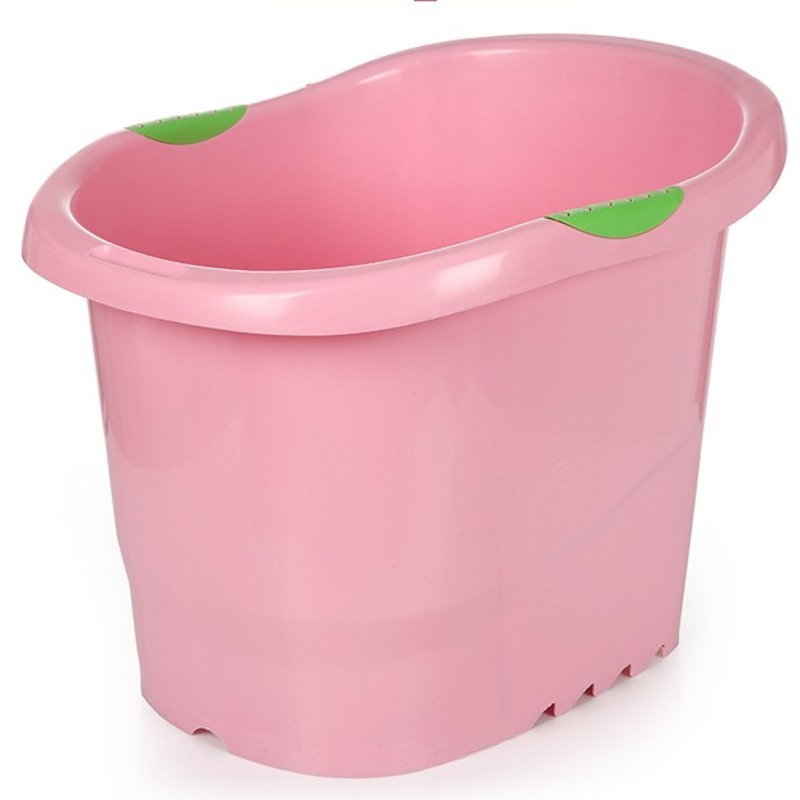 宝宝洗澡桶儿童塑料浴桶加厚婴儿泡澡桶加大号浴盆可坐洗澡盆保温