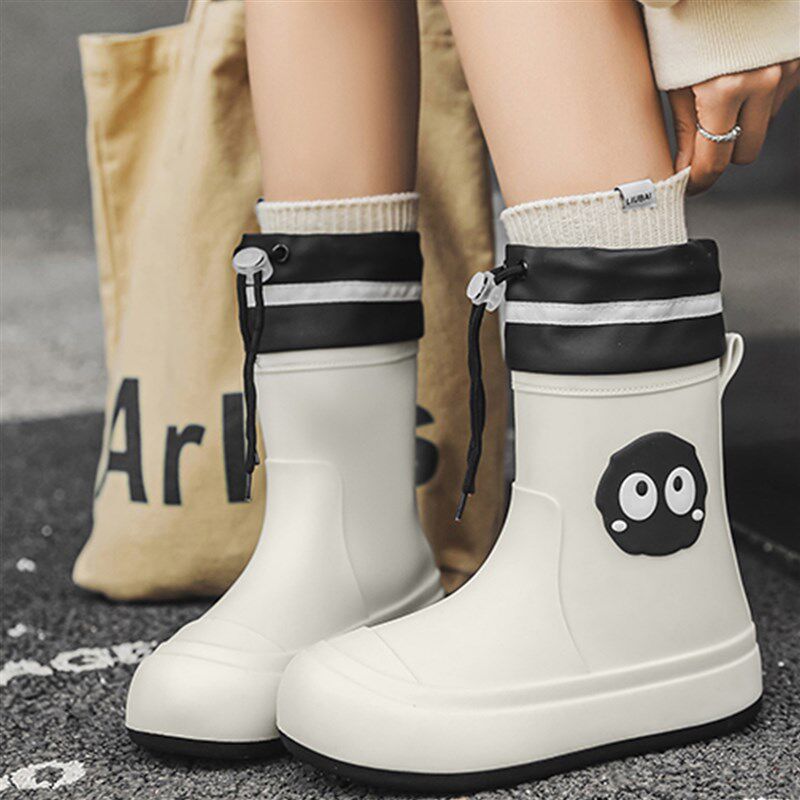 儿童雨鞋男童女孩新款防水防滑雨靴子幼儿园学生上学专用防水胶鞋