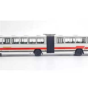 车影拾光 1:64黄海客车DD6170公交铰接公共汽车巴士合金汽车模型