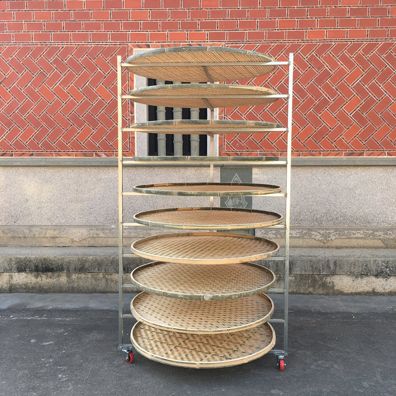 茶叶凉青架晾晒架摊青晾青架制茶用具竹簸箕竹筛放置架竹制品竹编,特色手工艺,竹编/竹雕,淘宝优惠券,粉丝福利购,淘宝优惠卷