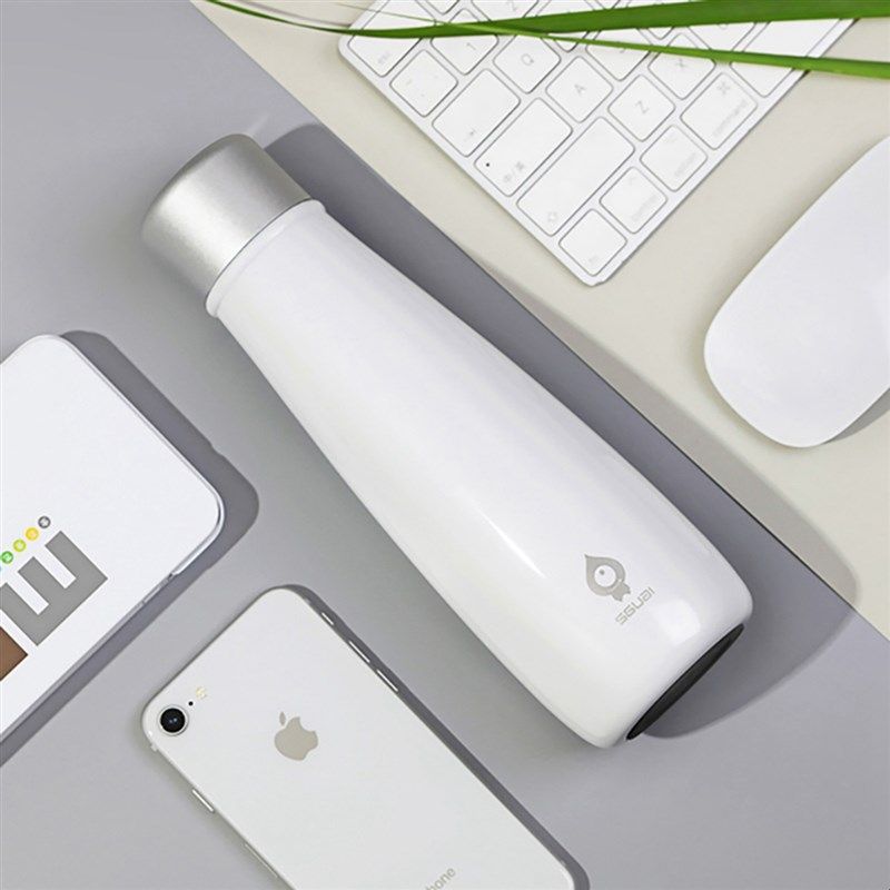 智能保温杯小水怪男触摸感温提醒喝水女士高档不锈钢便携学生水杯