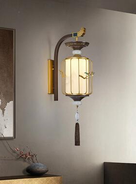 中壁灯鸟笼卧室式床头灯酒店过道灯书新房32838中国风禅意客厅背