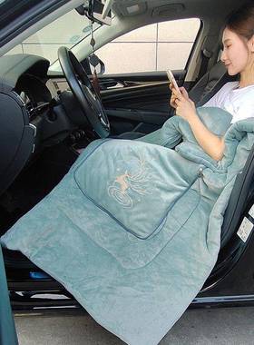 5.斤休加厚加大号19.8米宽牛奶绒抱MWI被子车载办公午空调枕被可